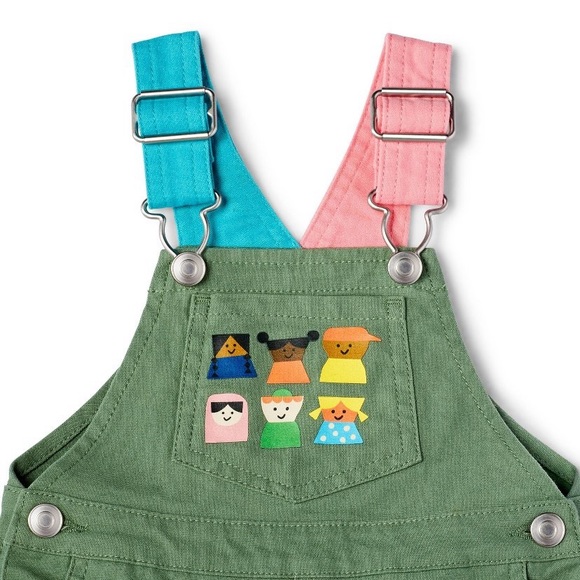 ☀️ Christian Robinson x target newborn overalls - Picture 2 of 8